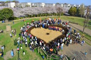 希望の桜植樹式